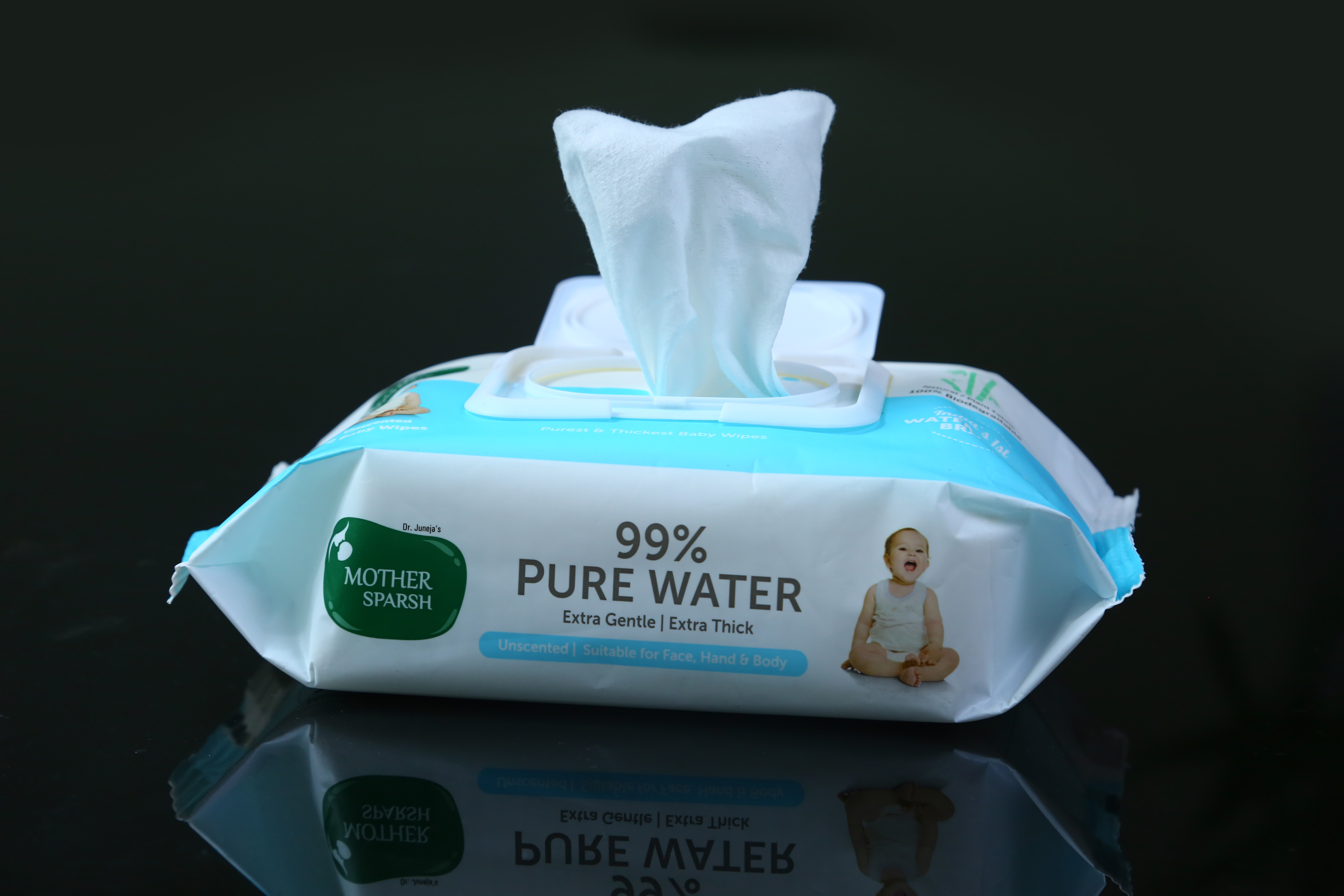 99% pure water wipes Mother Sparsh